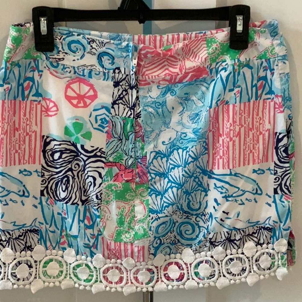 Lilly Pulitzer Multicolor Patchwork Skort. - image 2